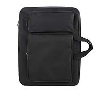 LONTG A3 Sac à Dessin en Toile Imperméable Multifonction Portfolio Bandoulière Grande Capacité Sac de Beaux-Arts Portable Porte-Documents Cartable pour Planche à Dessin Croquis Art