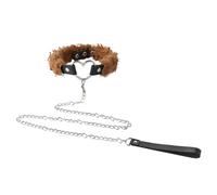 LONTG Collier Ras du Cou Sexy Collier avec Laisse Détachable Collier Ras du Cou Punk Gothique Colliers avec Chaîne Réglable Collier Sensuel Accessoires de Cosplay Accessoires Intimes