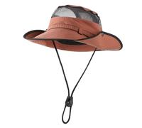 LONTG Homme Femme Chapeau de Soleil Large Bord Chapeaux de Protection Solaire Anti-UV Chapeau de Pêche Safari Boonie Été Casquette Visière Respirant pour Randonnée Camping Voyage Bucket Hat