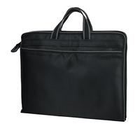 LONTG Porte-document B4 Sac d'Affaire Grande Capacité Sac à Main Business Sacoche pour Dossier Sacoche d'Affaires à Fermeture Eclair en Oxford Sacs Rangement Dossiers pour Bureau Commercial Voyage