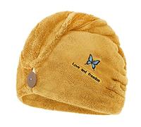 LONTG Serviette Cheveux Microfibres Serviette Turban à Séchage Rapide Absorbante pour Cheveux Longs 25cm * 65cm Polyester Adulte Personnage