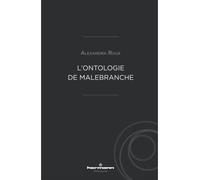 L'ontologie de Malebranche - Alexandra Roux - Hermann - broché - Essai