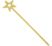 Lonurya Baguette de fée étoile magique pour enfants - Accessoire de costume de princesse et de marraine de fée scintillante | Plastique PP ultra durable | Accessoires de costume d'Halloween Cadeau