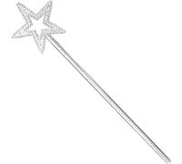 Lonurya Baguette de fée étoile magique pour enfants - Accessoire de costume de princesse et de marraine de fée scintillante | Plastique PP ultra durable | Accessoires de costume d'Halloween Cadeau