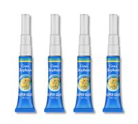 LONZIKP 4 Pièces Colle Aquarium Séchage Rapide Sûre pour Poissons et Plantes, Idéale pour Aquascaping, Mousses, Plantes Aquatiques, Coraux, Pierres, Bois