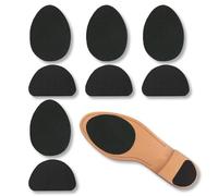 LONZIKP 8 Pièces Semelles Antidérapantes en Caoutchouc Auto-adhésives Réparation de Semelles Protecteurs en Caoutchouc Pads pour Chaussures Antidérapantes