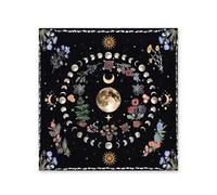 LONZIKP Nappe pour Cartes 1 Pièce, Tissu Premium Antifroissement pour Tarot et Pendule, Surface Stable et Isolante