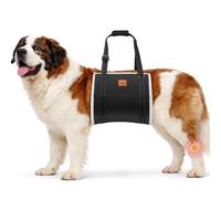 LOOBANI Écharpe pour chien de grande taille, harnais de levage portable pour pattes arrière, support de jambe confortable pour les chiens âgés avec hanche, attelle ACL, personnes âgées, blessés