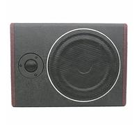 Loobiiny Caisson de basses de voiture 8 pouces amplifié 600 W avec amplificateur intégré