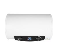 Loobiiny Chauffe-eau Electrique Horizontal 35L 2000W Accumulation Douche | réservoir inox émail, Thermostat réglable 25-75°C, chauffe-eau cuisine studio appartement, facile installation