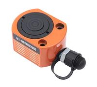 Loobiiny Cric hydraulique, vérin hydraulique, cric plat, cylindre de levage bas 20 tonnes, ne peut pas être repoussé automatiquement