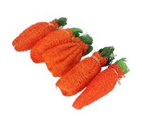 Loofah Carrot Toys Funny Dents Grincement Résistance aux Morsures Hamster Jouets à Mâcher pour Hamster Guinée S Ces Jouets à Mâcher Peuvent-Ils Réguler l'amélioration de Votre