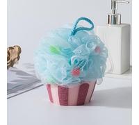 Loofah éponge de bain douche Loofah éponge 60g bain maille pouf boule de douche pour le corps épurateur exfoliant lavage du dos épurateurs salle de bains hommes femmes