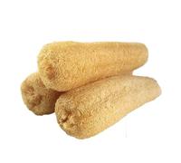 Loofah naturel entier, Lot de 3 éponges luffa naturelles 20 à 25 cm for la vaisselle et le bain