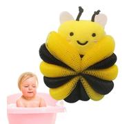 Loofahs de bain pour, loofahs de bain pour les | Époudeur exfoliant corporel avec conception d'abeilles - Brosse du corps, exfoliant arrière, boules de douche éprouvantes pour bain de douche