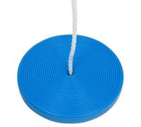 LoogCape Balançoire à assiette - 200 cm - Bleu - Pour enfants - Résistant aux intempéries - Avec corde réglable - Pour tout-petits, filles et garçons - Matériau PE robuste - Fixation sûre