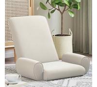 LoogCape Chaise de sol réglable en velours épais avec dossier multi-positions pour salon, chaise de méditation, salon, ergonomique, rembourrée, pliable, housse lavable, pour adulte