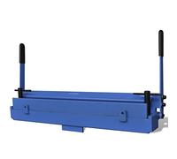 LoogCape Cintreuse manuelle de tôle 630 mm pour ateliers et garages avec fonte robuste, angle précis, finition durable et utilisation polyvalente pour cuivre, acier inoxydable