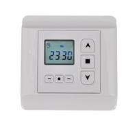 LoogCape Commande pour volets roulants rotatifs avec minuterie et fonction domotique, compatible avec les systèmes Smart Home, pour volets roulants sécurisés connectés, lumière, chauffage