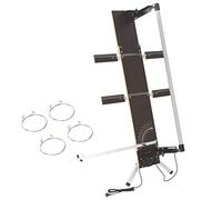 LoogCape Coupe-mousse avec pieds de soutien 200 W, contreplaqué, modèle durable pour coupe précise du polystyrène, polystyrène, modélisme, loisirs, atelier, avec angle de coupe réglable