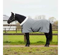 LoogCape Couverture pour cheval Vert foncé 85 cm Polaire coupe-vent résistant aux intempéries Respirant pour écurie et pâturage, durable, poids léger, boucles réglables, protection par temps froid