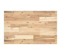 LoogCape Dessus de Meuble de Salle de Bain en Bois d'acacia Massif Non traité 120x50 cm pour Rangement, étagère, Support, Porte, Miroir, WC, Douche, buanderie, aménagement intérieur