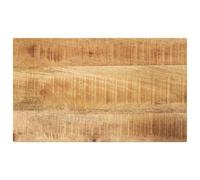 LoogCape Dessus de Table rectangulaire en Bois Massif de manguier Brut pour Cuisine Salle à Manger extérieur intérieur Support rénovation Bricolage création Meuble