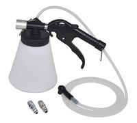 LoogCape Dispositif de purge de frein à air comprimé 1 l pour l'entretien du véhicule, changement de liquide de frein, utilisation simple d'une personne, convient pour freins, embrayage et direction