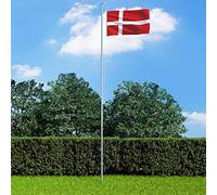 LoogCape Drapeau du Danemark - 90 x 150 cm - Résistant aux intempéries - En polyester - Avec œillets en laiton - Pour jardin, balcon, terrasse, extérieur, événements sportifs et décoration