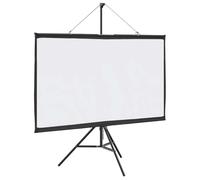 LoogCape Écran de projection portable de 50 pouces avec trépied 16:9, pliable, opaque, facile à enrouler et stable, idéal pour home cinéma, présentations, enseignement, jardin extérieur