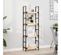 LoogCape Étagère flottante 40 x 20 x 4 cm en bois massif d'acacia non traité, étagère murale robuste pour salon, chambre à coucher, salle de bain, cuisine