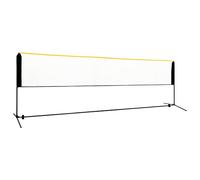 LoogCape Filet de badminton réglable 500 x 103 x 94-158 cm avec cadre en acier, sac de transport, protection contre la rouille, pour jardin, plage, parc, extérieur, intérieur, hauteur réglable