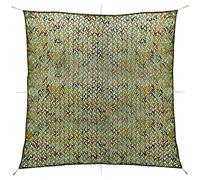 LoogCape Filet de camouflage avec sac de rangement 3 x 3 m pour chasse, observation des oiseaux, airsoft, paintball, camping, extérieur, résistant aux intempéries, opaque, résistant aux UV, léger