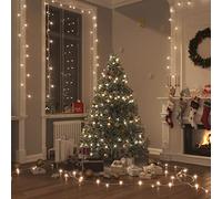 LoogCape Guirlande lumineuse LED 400 LED blanc chaud 40 m PVC USB résistant aux intempéries pour extérieur et intérieur Décoration de Noël Fête Mariage avec 8 effets lumineux et câble d'extension de 5