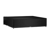 LoogCape Housse de protection pour meubles de jardin, 240 x 240 x 55 cm, avec 16 œillets, imperméable, résistante aux UV, aux intempéries, respirante, indéchirable, pour terrasse, balcon, meubles de