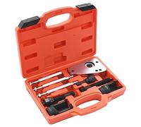 LoogCape Kit d'extracteurs de 9 pièces pour Citroën Peugeot avec mallette robuste, convient pour le retrait des injecteurs, clés à douilles, pinces, cliquet, boîte pour atelier, garage