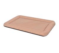 LoogCape Lit pour chien XXL, confortable, antidérapant, imperméable, beige, pour l'intérieur et l'extérieur, idéal pour chiots, chats, voyages et transport, résistant, lavable