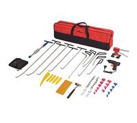 LoogCape Lot de 50 outils de débosselage en acier inoxydable pour réparation de véhicules avec mallette - Kit professionnel pour voiture, moto, atelier, garage, réparation, entretien et montage