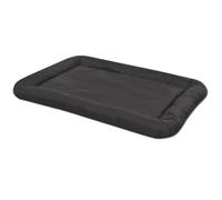 LoogCape Panier pour chien XXL noir avec dessous antidérapant, imperméable, lavable, couchage confortable pour chiens et chats, idéal pour l'intérieur et le transport, résistant et douillet