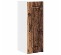 LoogCape Panneau de Lave-Vaisselle Kalmar Bois Ancien 30 x 31 x 80 cm Meuble Armoire Buffet Rangement Cuisine avec Porte et étagères pour Salle à Manger