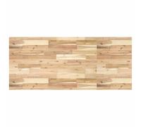 LoogCape Plateau de table rectangulaire en bois massif non traité - 120 x 60 cm - Acacia - Pour bureau, bureau à domicile, jeu, table de travail, avec gestion des câbles, réglable en hauteur, durable