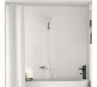 LoogCape Pommeau de douche chromé 1/2" avec 5 fonctions haute pression économe en eau, filtre anticalcaire pour salle de bain et bien-être