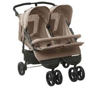 LoogCape Poussette, poussette de sport, compacte, pliable, légère, pour ville et terrain, avec toit solaire, suspension, fonction allongée, protection contre la pluie, transport