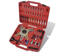 LoogCape SAC Kit d'outils d'embrayage 38 pièces Kit de montage professionnel pour réparation de véhicules, atelier, garage, voiture, moto, avec mallette, accessoires durables pour l'entretien et le