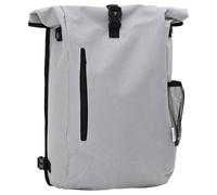 LoogCape Sacoche de vélo grise 31 x 13 x 58 cm polyester imperméable robuste pour ville et nature, convient pour vélo électrique, VTT, vélo de route, vélo d'appartement, avec grand espace de rangement
