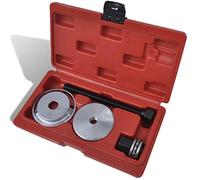 LoogCape Silentlager Kit d'outils pour Skoda, VW, Seat, Audi, montage de douilles en caoutchouc, console d'essieu avant, durable, avec mallette, convient pour atelier, garage, professionnel et