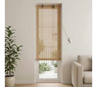LoogCape Store Enrouleur en Bambou Naturel Marron 40 x 220 cm pour intérieur avec Fixation Flexible Filtration Lumineuse Protection UV léger Durable idéal pour Salon Chambre Cuisine
