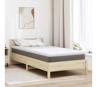 LoogCape Surmatelas en mousse à mémoire de forme pour adulte, blanc doux avec dessous antidérapant, housse lavable, respirant, parfum de lavande apaisant, pour confort et hygiène dans la chambre à
