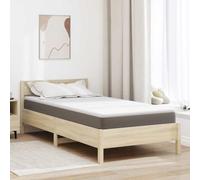LoogCape Surmatelas en mousse à mémoire de forme pour adulte blanc doux avec housse respirante, dessous antidérapant et housse lavable, idéal pour le confort et l'hygiène dans la chambre à coucher