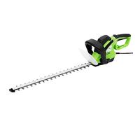 LoogCape Taille-haie électrique 61 cm 750 W avec poignée réglable ergonomique puissante pour l'entretien du jardin, coupe des arbustes, des haies, des buissons, avec lame tranchante, adaptée pour la